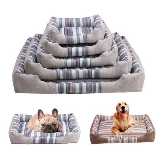 Pet Dog Bed Soft Kennel Sofa Winter Warm Pet Blanket Mat Removable Nest Comfortable Cushion for Dogs Cats Pets Sleeping Supplies-0