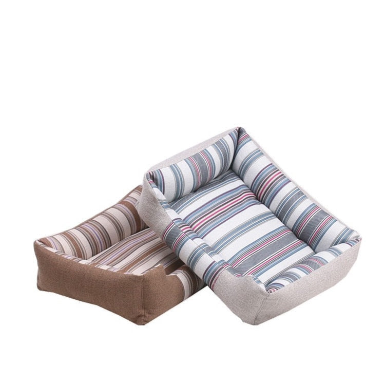 Pet Dog Bed Soft Kennel Sofa Winter Warm Pet Blanket Mat Removable Nest Comfortable Cushion for Dogs Cats Pets Sleeping Supplies-1