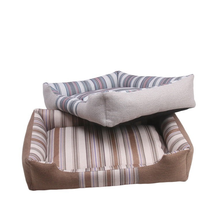 Pet Dog Bed Soft Kennel Sofa Winter Warm Pet Blanket Mat Removable Nest Comfortable Cushion for Dogs Cats Pets Sleeping Supplies-3